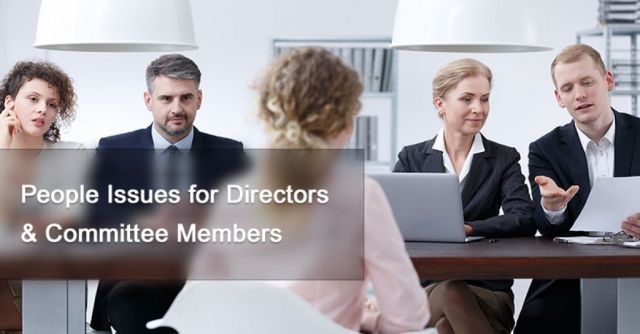 People Issues for Directors & Committee Members
